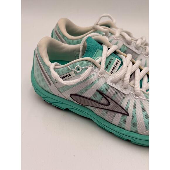 Brooks PURECONNECT Women's NEW Running Sneaker White/Blue US Size 7 - Picture 3 of 11